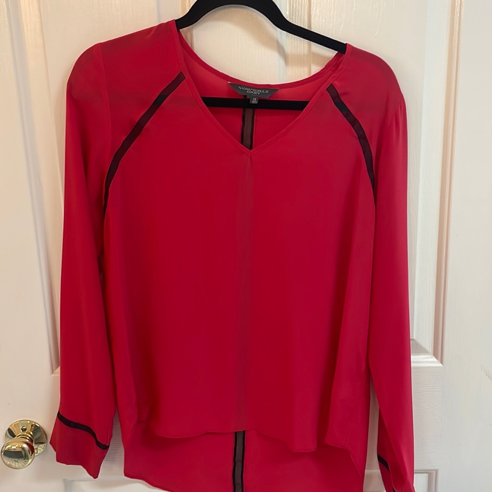 Waverly Grey blouse